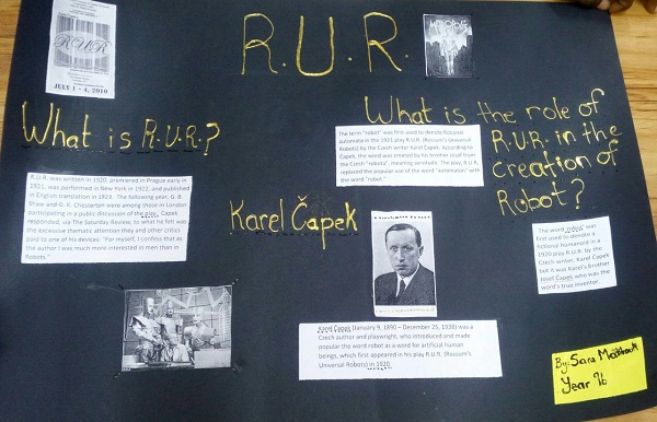 ARIS News: Karel Capek's RUR